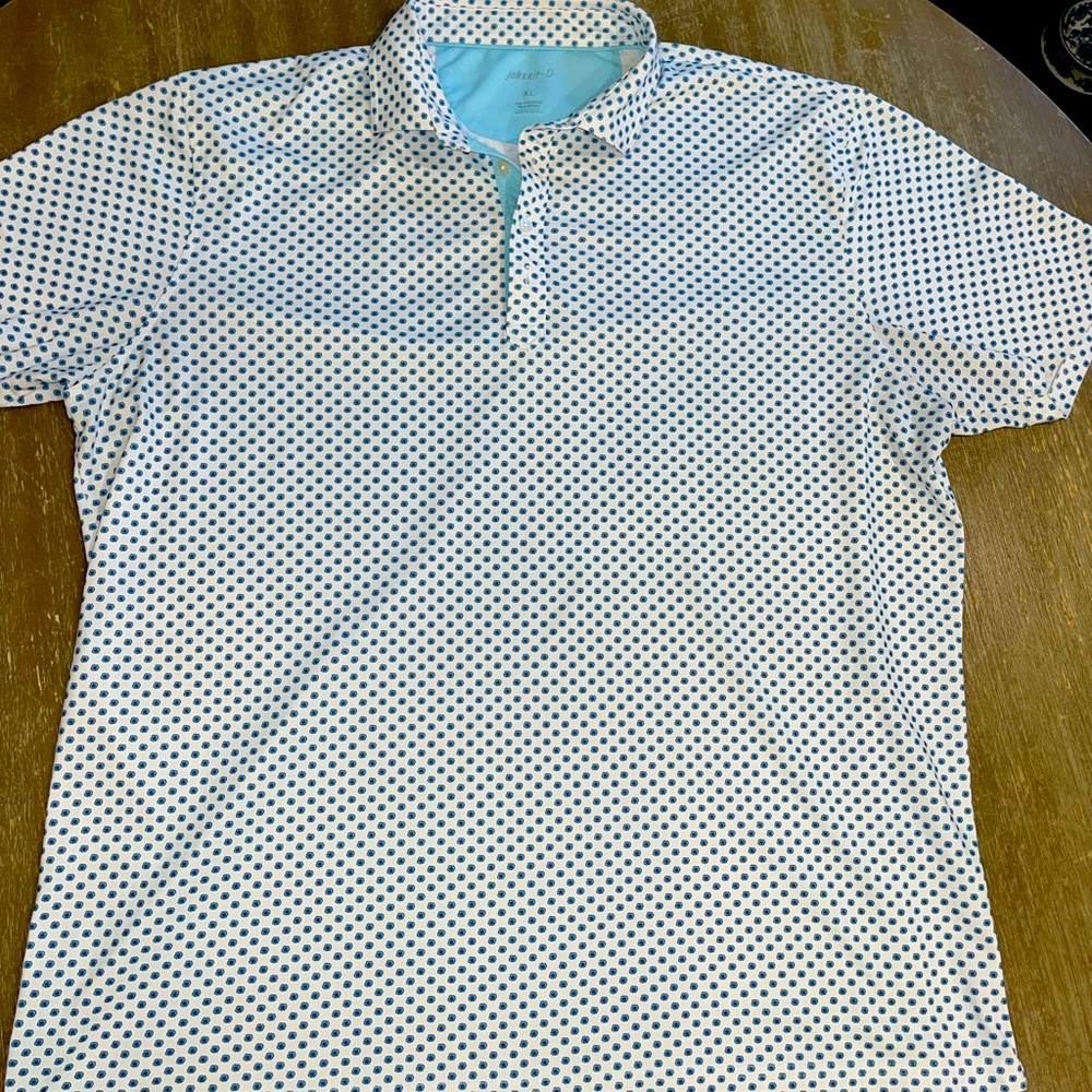 Johnnie-O Flower Print Polo